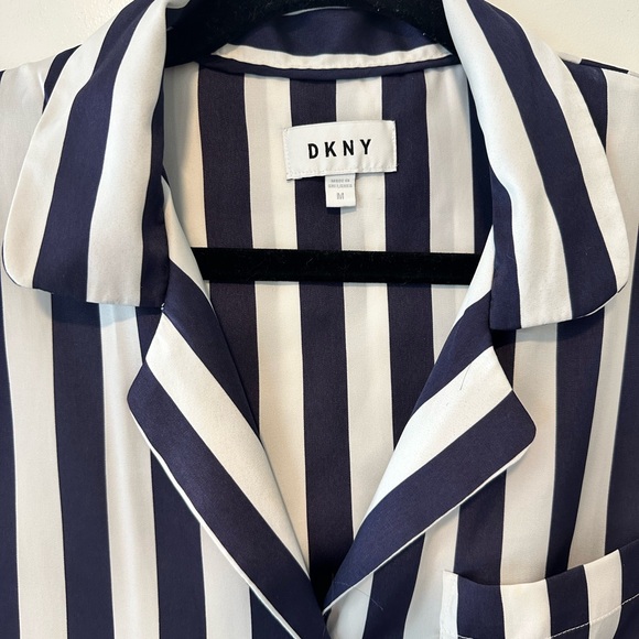 DKNY Striped Shirt - Navy and White - Picture 2 of 5